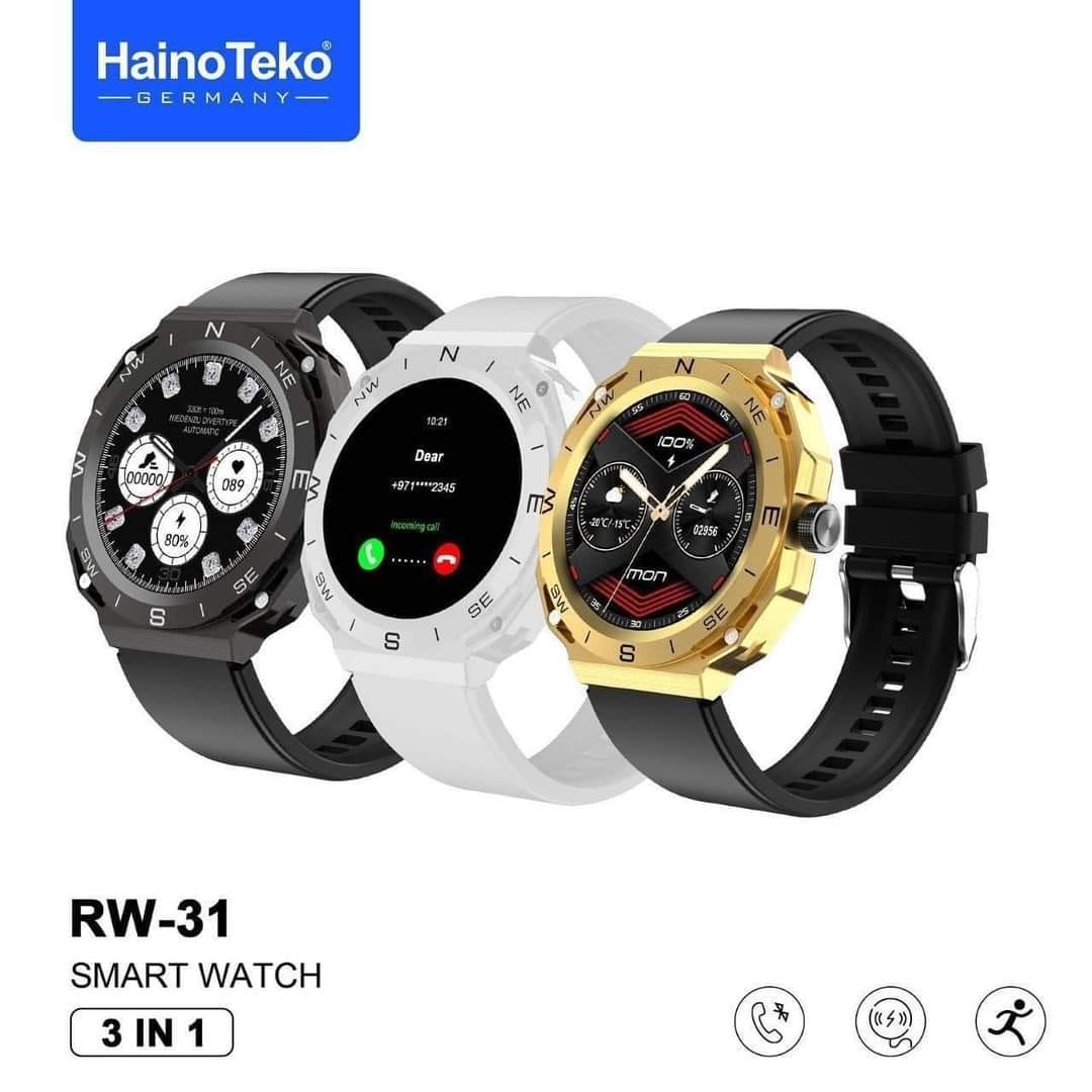 Smartwatch HainoTeko RW-31 + 3 cadres et 2 ceintures