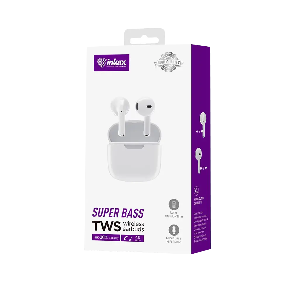 Écouteur sans fil Inkax TWS-08 — Afficher l'image 2