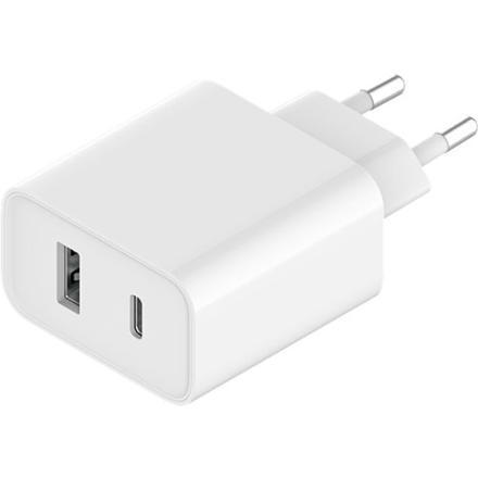 Mi 33W Wall Charger (Type-A+Type-C) – Blanc