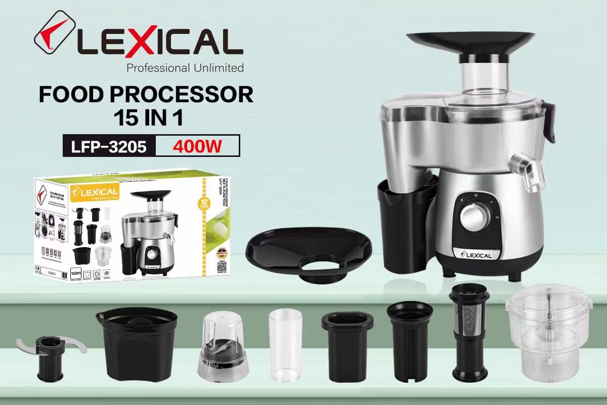 Robot Multifonction LEXICAL 15en1 400W LFP-3205