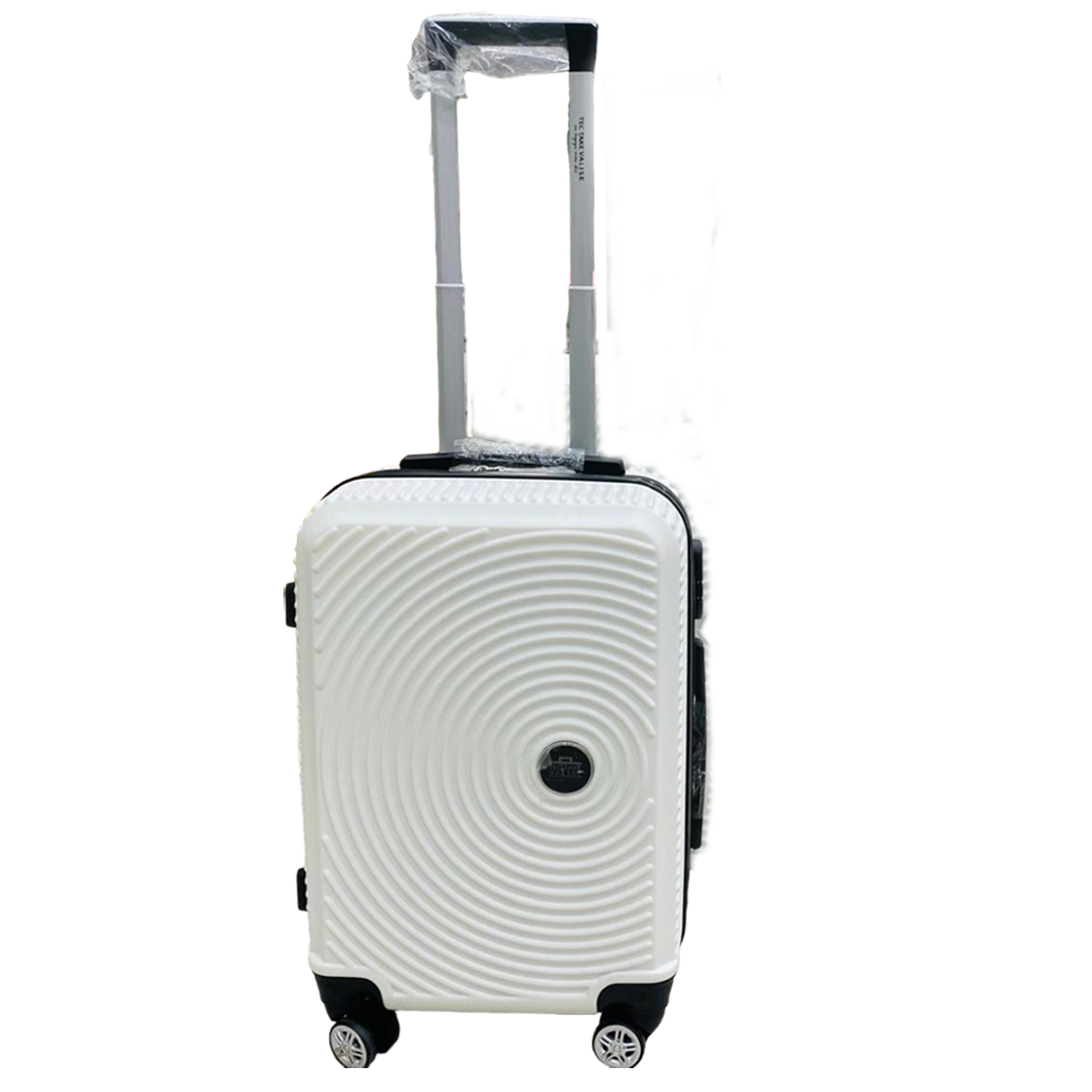 Valise Tec Take incassable / Grand: 75Cm / Blanc