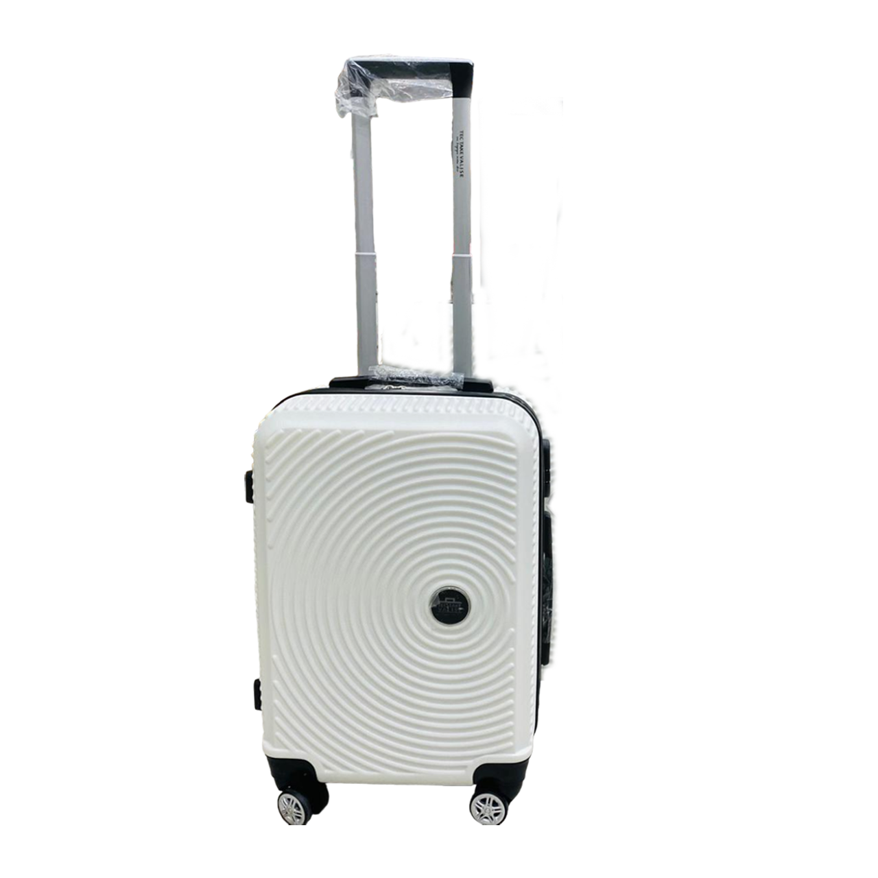 Valise Tec Take incassable / Moyenne: 65Cm / Blanc