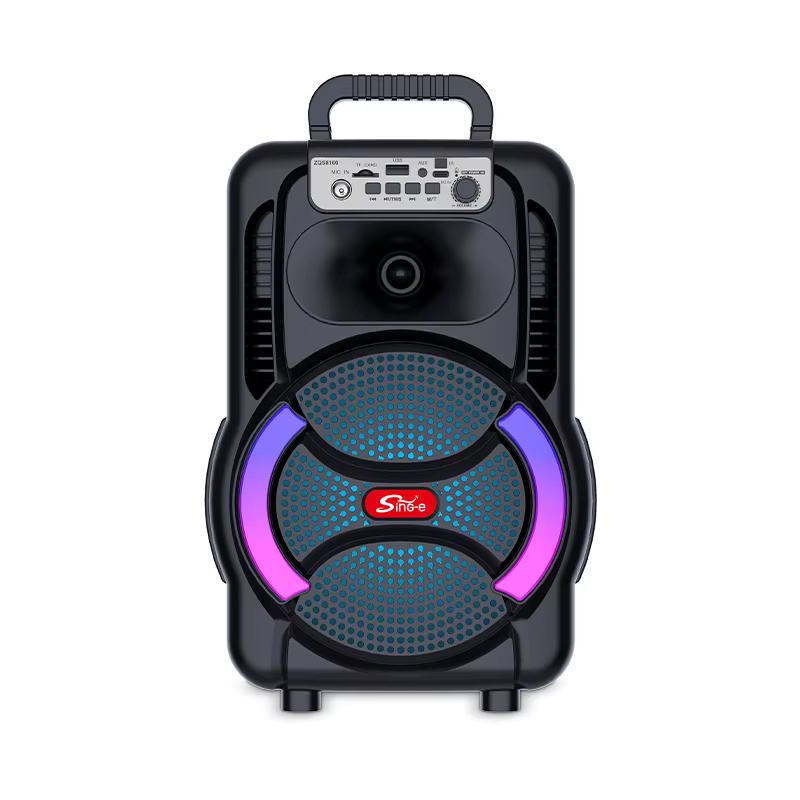 Haut-parleur Sing-E ZQS8166W Karaoke avec microphone sans fil
