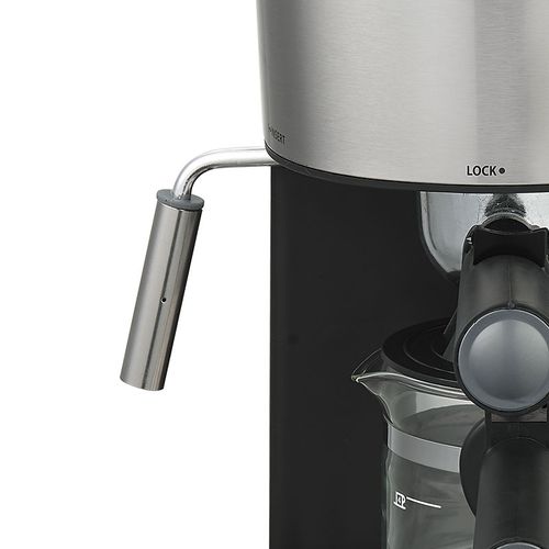 Machine à café Cafetière expresso Avec mousseur à lait Inox LEM-0601 — Afficher l'image 2