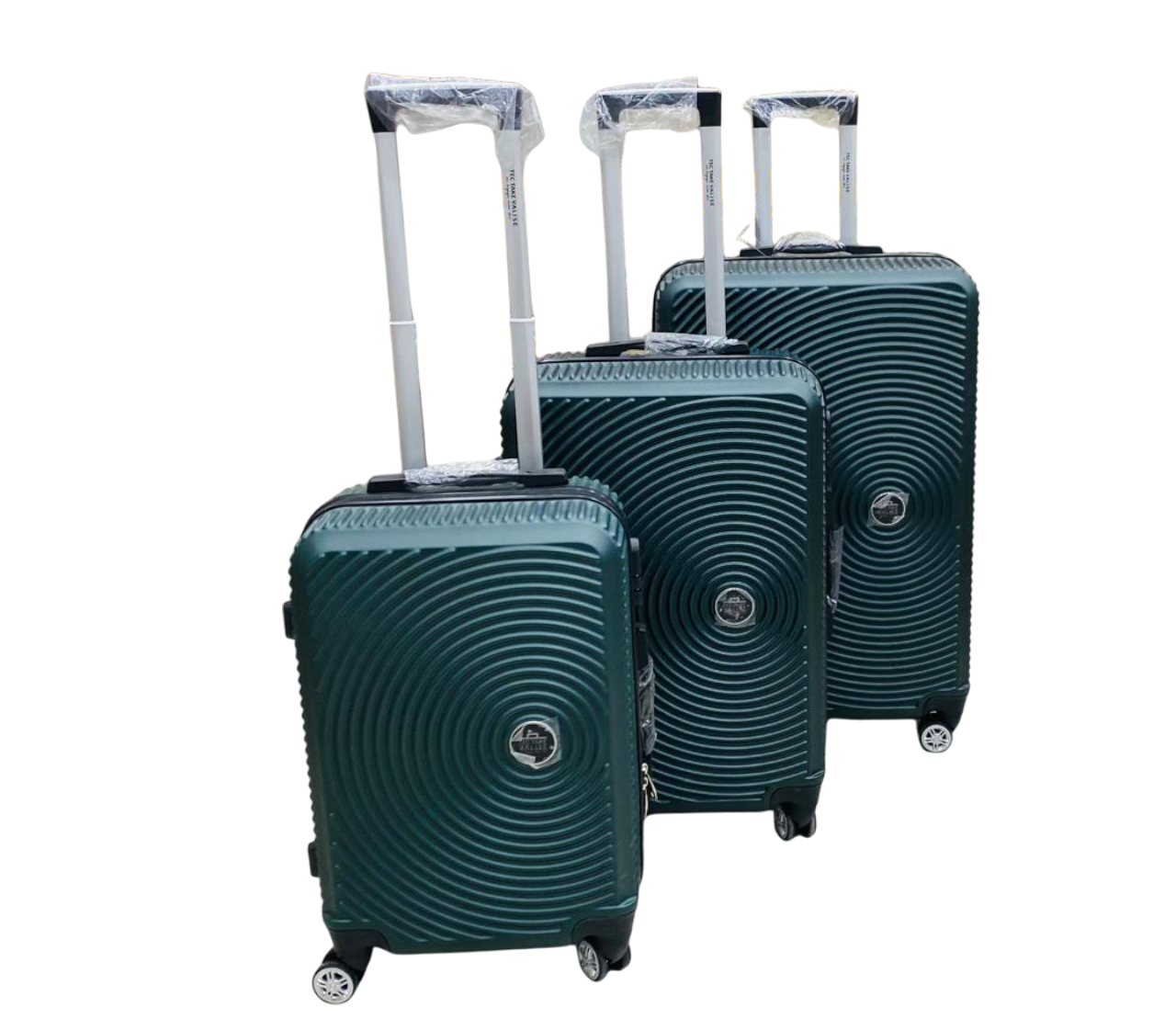 série de 3 valises TEC TAKE incassables Vert