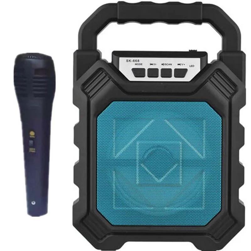 HAUT PARLEUR BLUETOOTH AVEC MICRO SK-668 — Afficher l'image 2