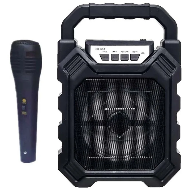 HAUT PARLEUR BLUETOOTH AVEC MICRO SK-668 — Afficher l'image 3