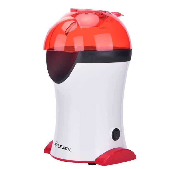 Machine à Popcorn Lexical LPO3501 1200W – Rouge et blanc