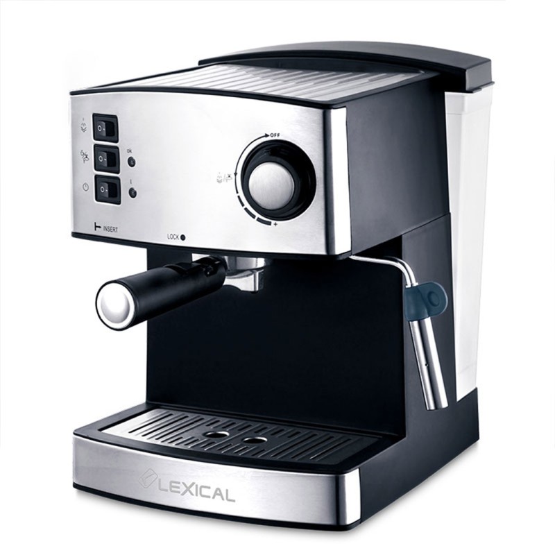 Machine à Café Expresso Lexical 1.6L 850W LEM-0602