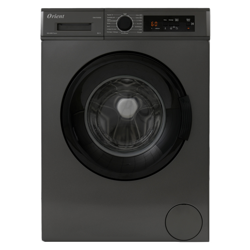 Machine à laver Frontale Automatique Orient 5kg Gris OW-F5V03S