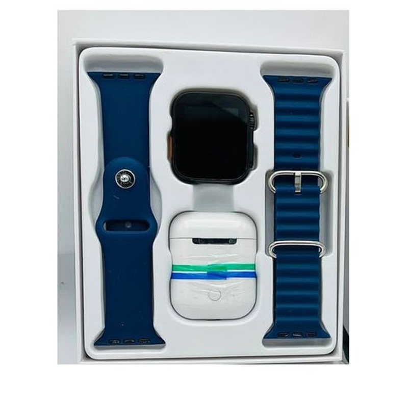 Smart watch W26 ultra max double ceintures + Airpods