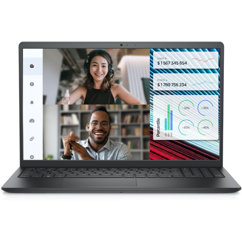 PC Portable DELL Vostro 3520 Core i3 4Go / 256Go SSD +Livraison et Sacoche Offertes