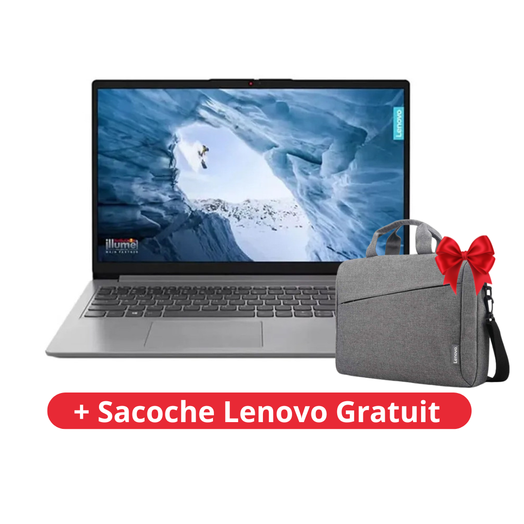 Pc Portable Lenovo AMD Ryzen 3 8Go / 512Go SSD + Livraison et Sacoche Lenovo Offertes — Afficher l'image 2