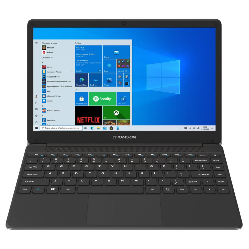 PC PORTABLE THOMSON N14I310 / I3-10110U / 8 GO / 256 GO SSD / WINDOWS 11 — Afficher l'image 2