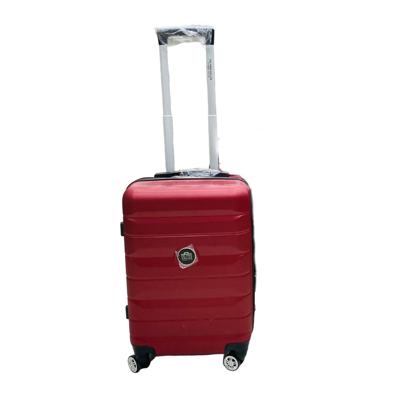 Valise Tec Take incassable / Moyenne: 65Cm / Rouge