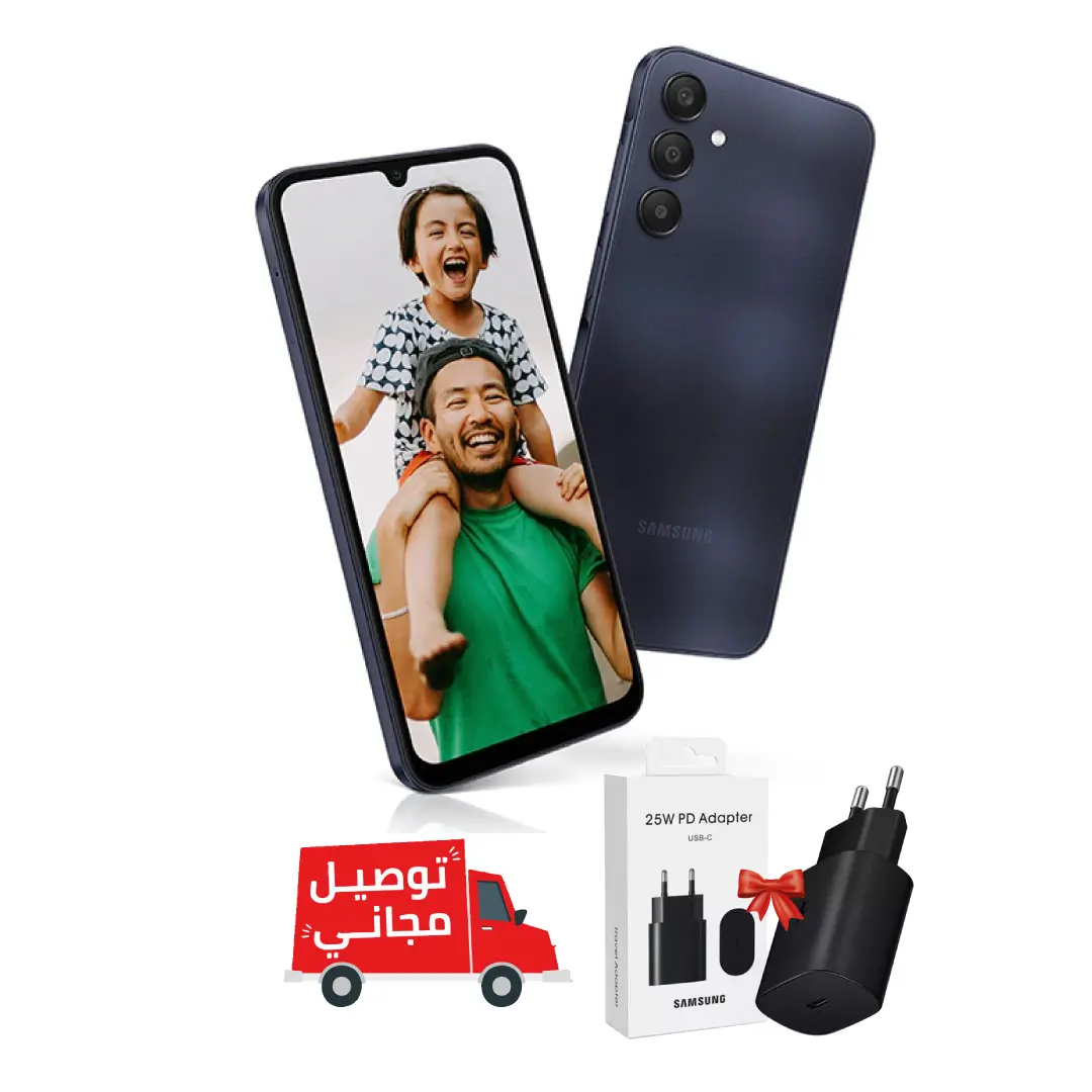 Samsung Galaxy A25 5G 6Go / 128Go + Adaptateur 25W + Livraison Gratuite