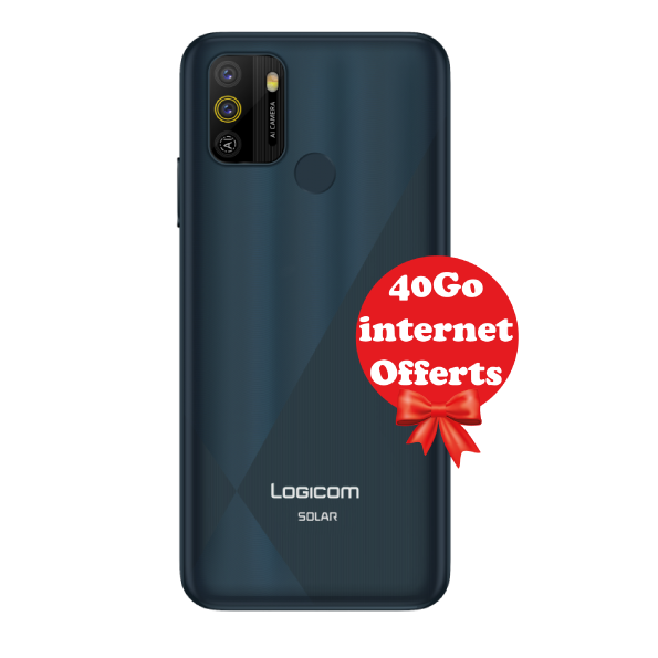 LOGICOM SOLAR / 4Go / 64GO Bleu