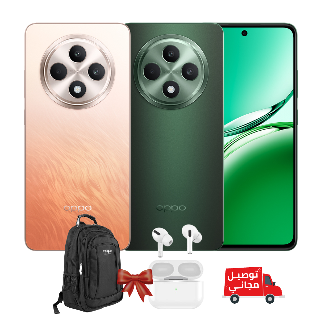 OPPO Reno12F 4G 12Go / 256Go + Sac à dos Oppo + Kit Bluetooth + Livraison Offerts