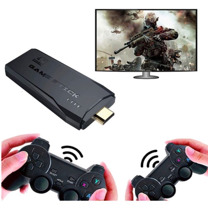 CONSOLE DE JEUX GAME STICK 4K ULTRA HD — Show image 2