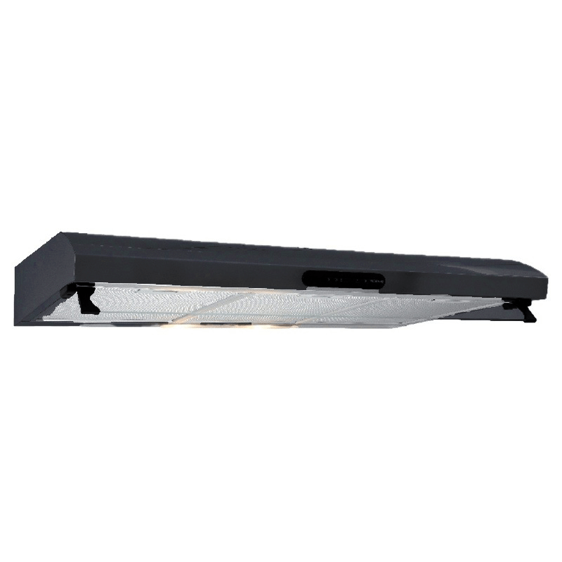 Hotte Casquette Galaxy Naturel 90Cm Noir