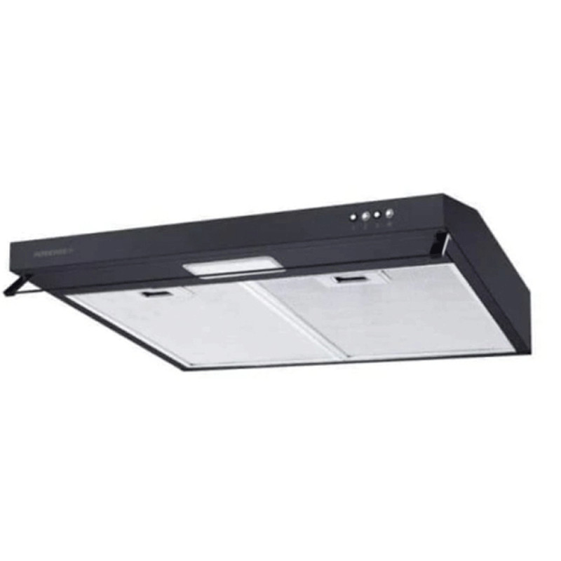 Hotte Casquette Galaxy Naturel 60Cm Noir