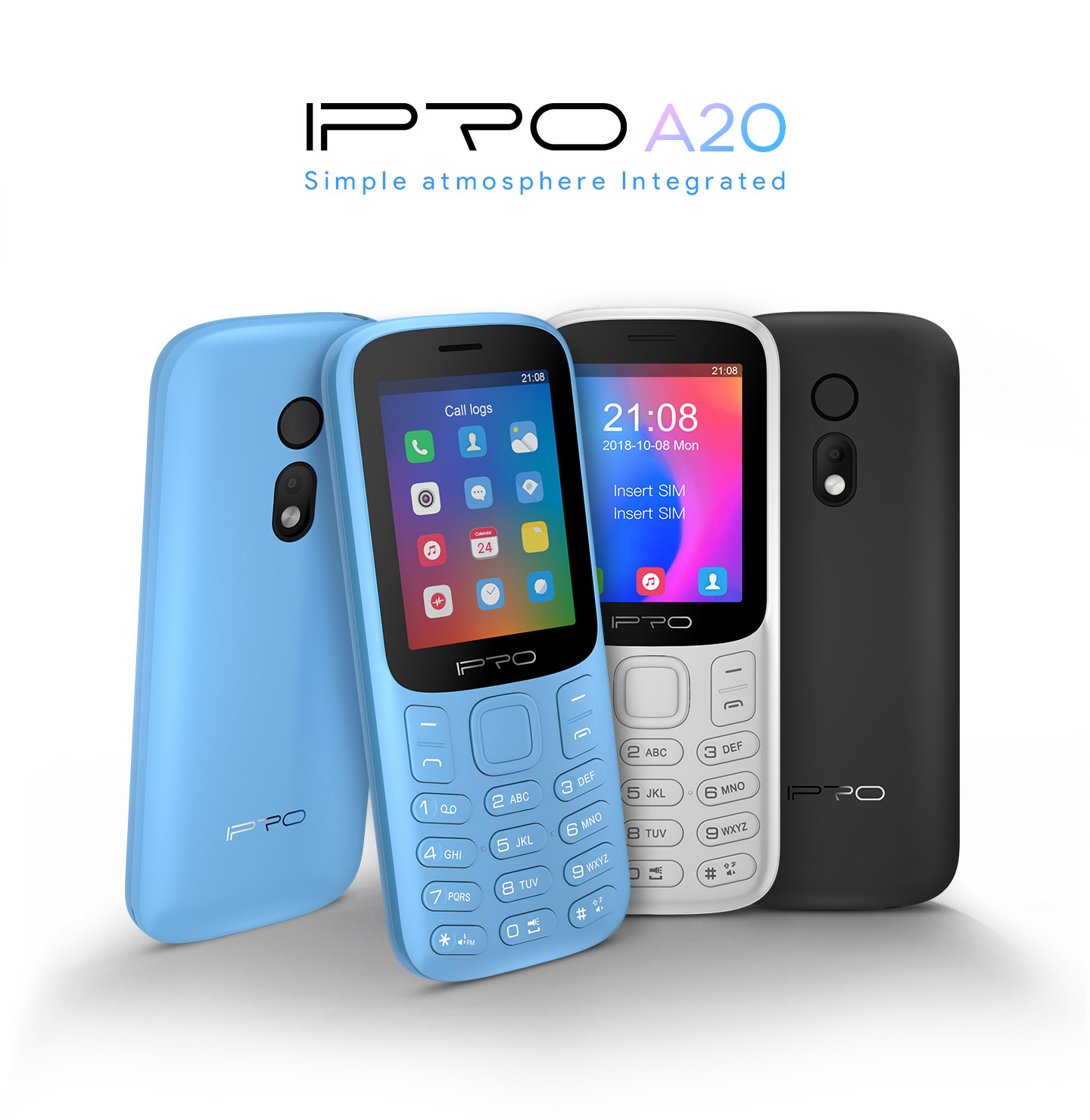Téléphone Portable IPRO A20 1400mAh