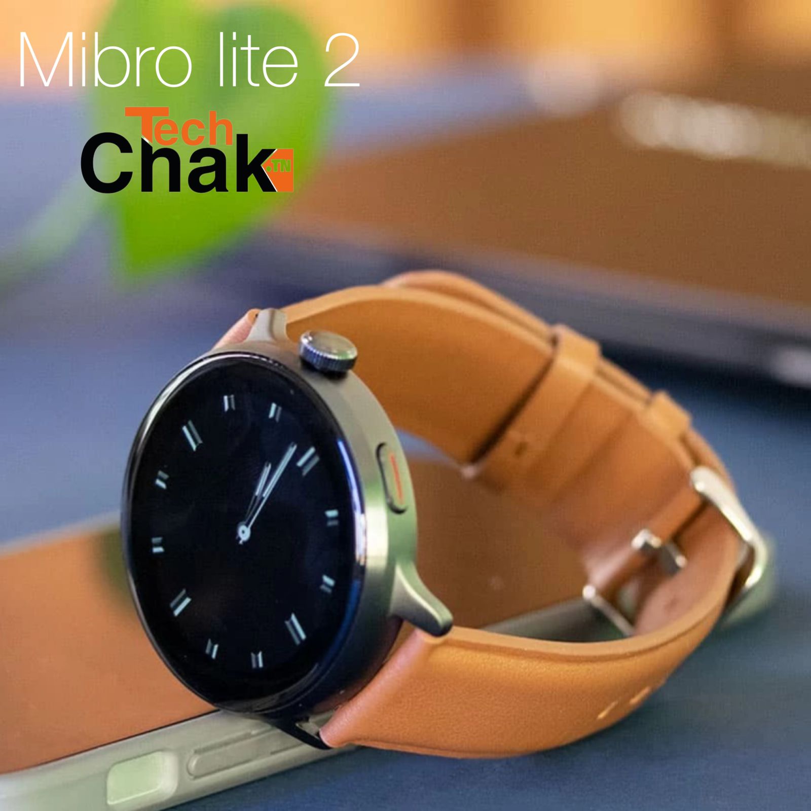 Smart watch Mibro Lite 2 – Noir avec double ceintures