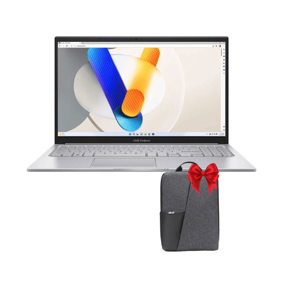 PC Portable ASUS Vivobook 15 X1504VA i3 13è Gén 8Go 512Go SSD - Silver