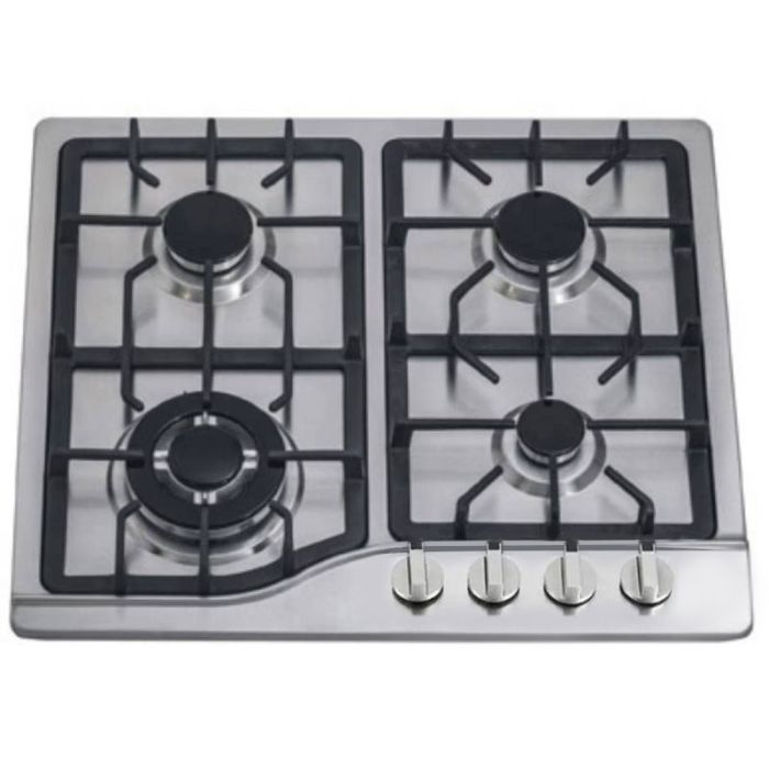 Plaque de cuisson Galaxy Naturel 4 Feux inox fonte