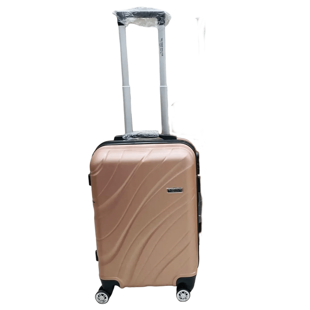 Valise Tec Take incassable / Grand: 75Cm / Rose saumon