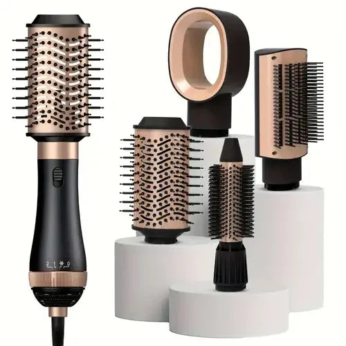BROSSE CHAUFFANTE 4EN1 LEXICAL 1000W LAS-5204