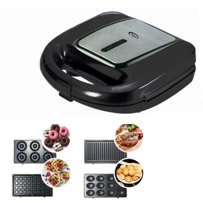 Appareil de Cuisson 4EN1 PROVA PE-900 750W Noir