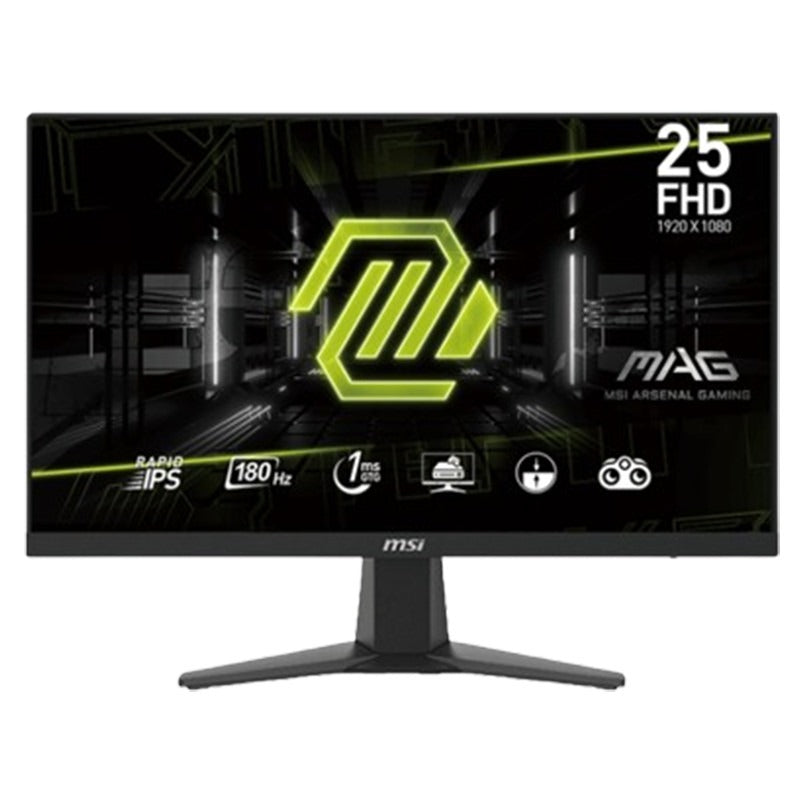 Ecran Gamer MSI MAG256F 24.5" FHD 180Hz IPS Noir