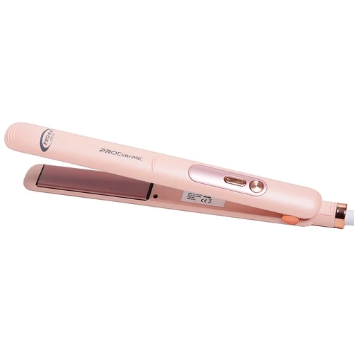 Lisseur Cheveux PROVA PE-2900 Pro Céramique extra 50W Rose