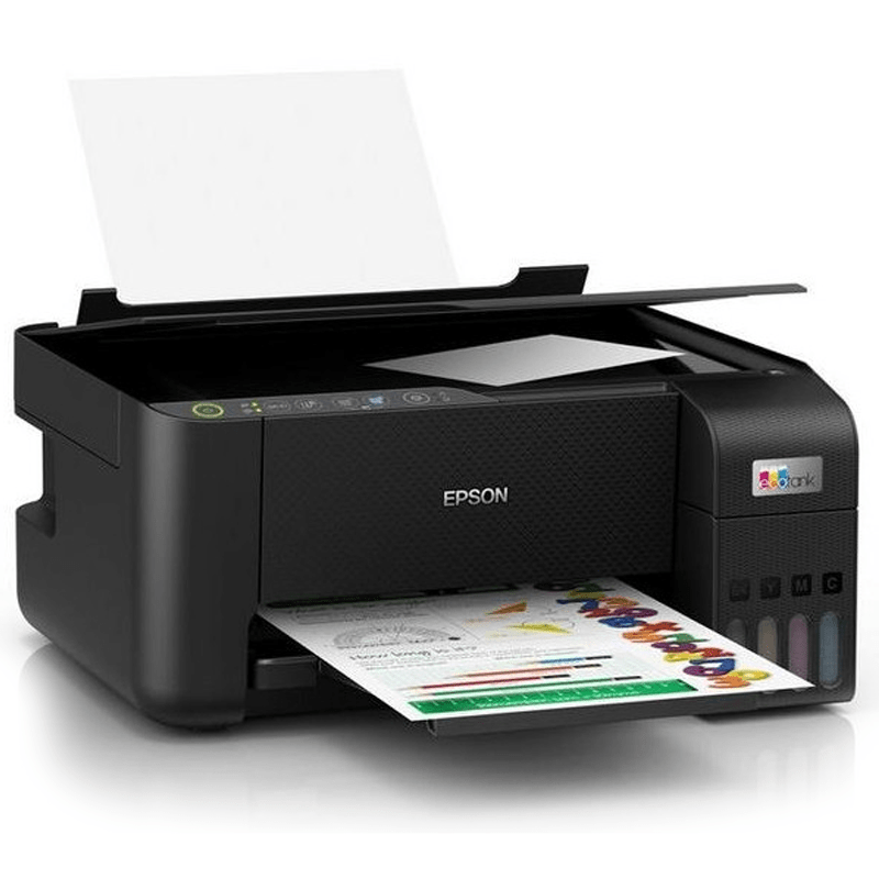 Imprimante à Réservoir Intégré EPSON ECOTANK L3250 – WIFI + 5 bouteilles d’encre + Ram Papier 75G + Cable Usb et Livrais