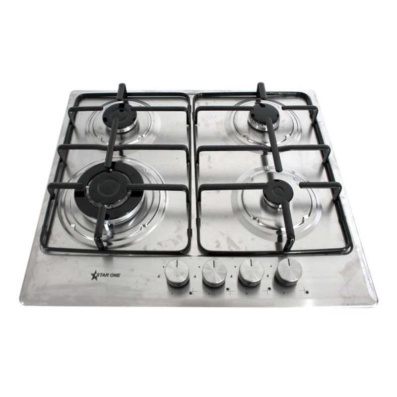 Plaque de Cuisson Starone 4 Feux Inox Metal ST-4F T400