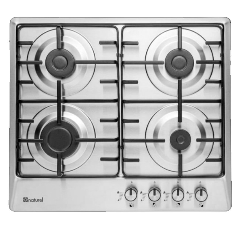Plaque de Cuisson Encastrable 4 Feux Naturel Omega A6400-ID Inox
