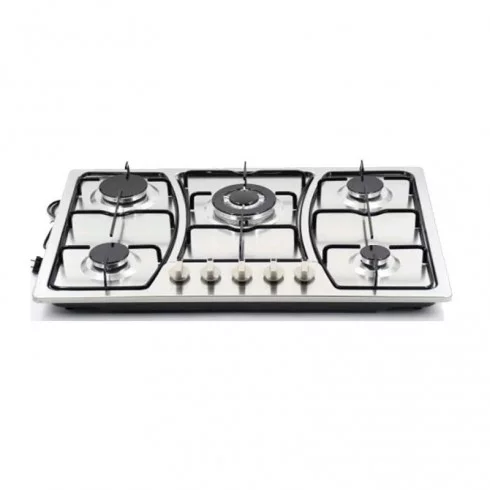Plaque de cuisson Auxstar 5 Feux Inox Métal