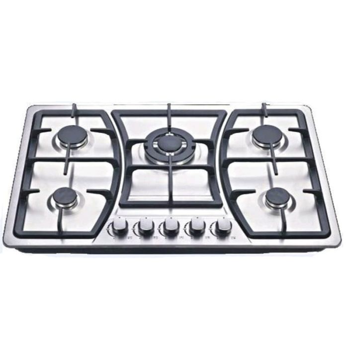 Plaque De Cuisson AUXSTAR AUX-800I-FT 5 Feux Inox Fonte