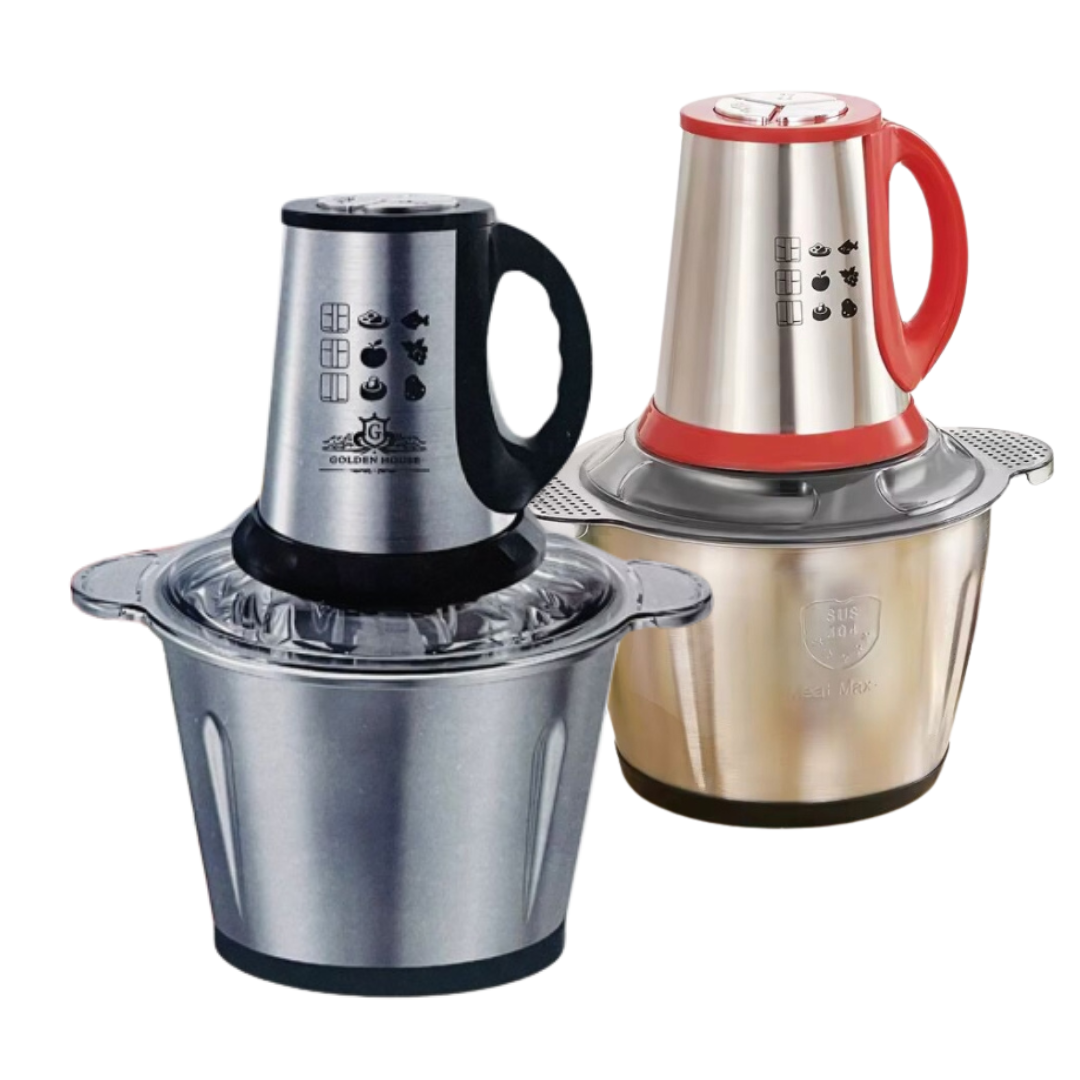 Hachoir Électrique GOLDEN HOUSE Inox 3L 700W
