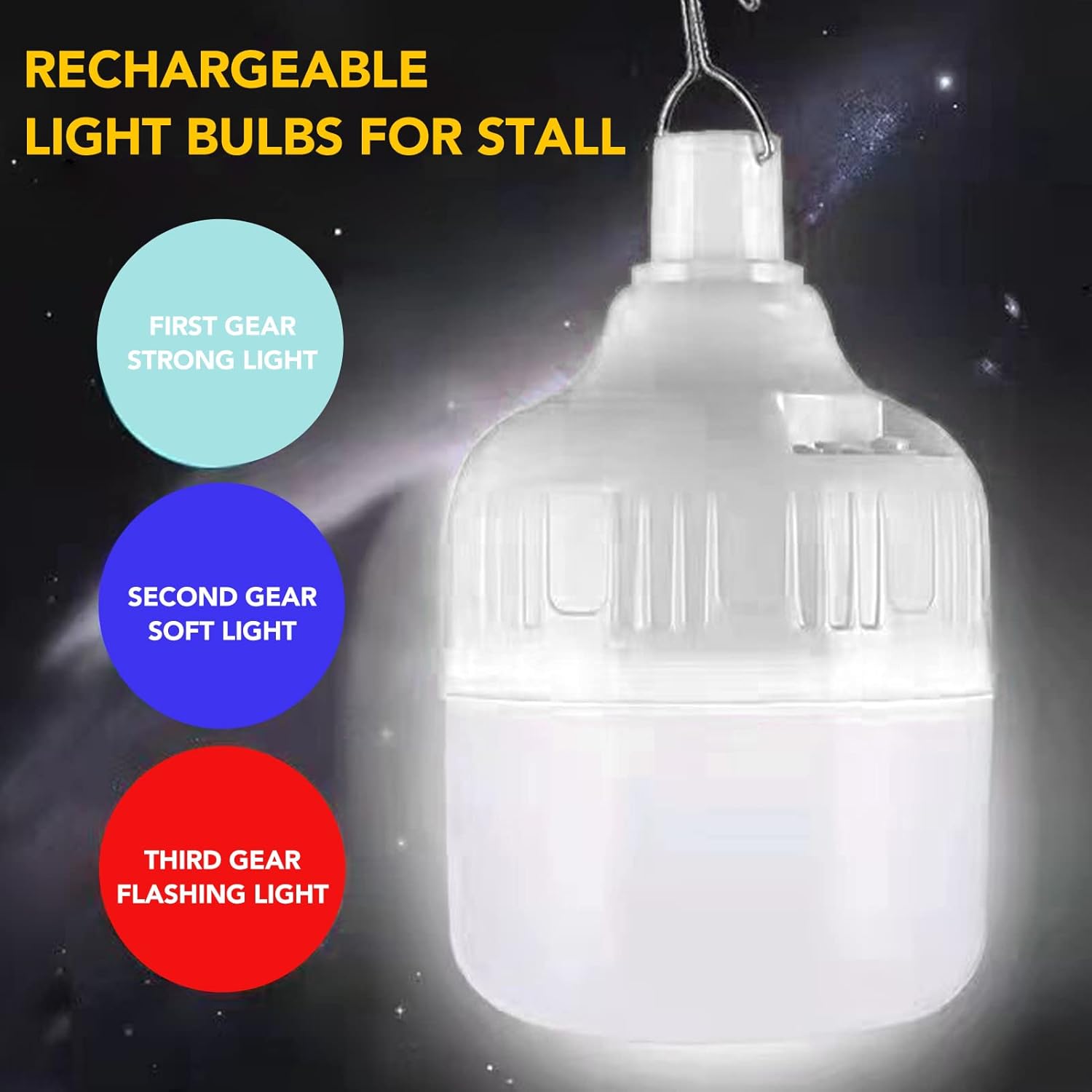 Ampoule LED Rechargeable Biva 60W — Afficher l'image 2