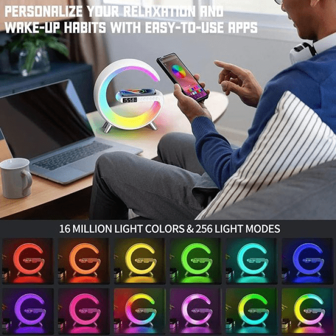 Haut Parleur Led Wireless speaker charging G63 — Afficher l'image 3
