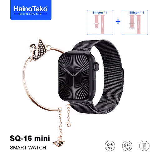 Smartwatch Haino Teko SQ16 Mini Série 10 Noir