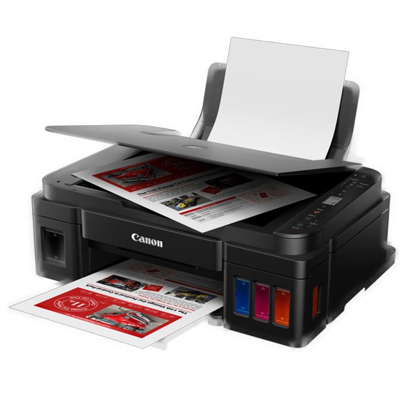 Imprimante à réservoir intégré Canon PIXMA 3en1 WiFi G3410 — Afficher l'image 3