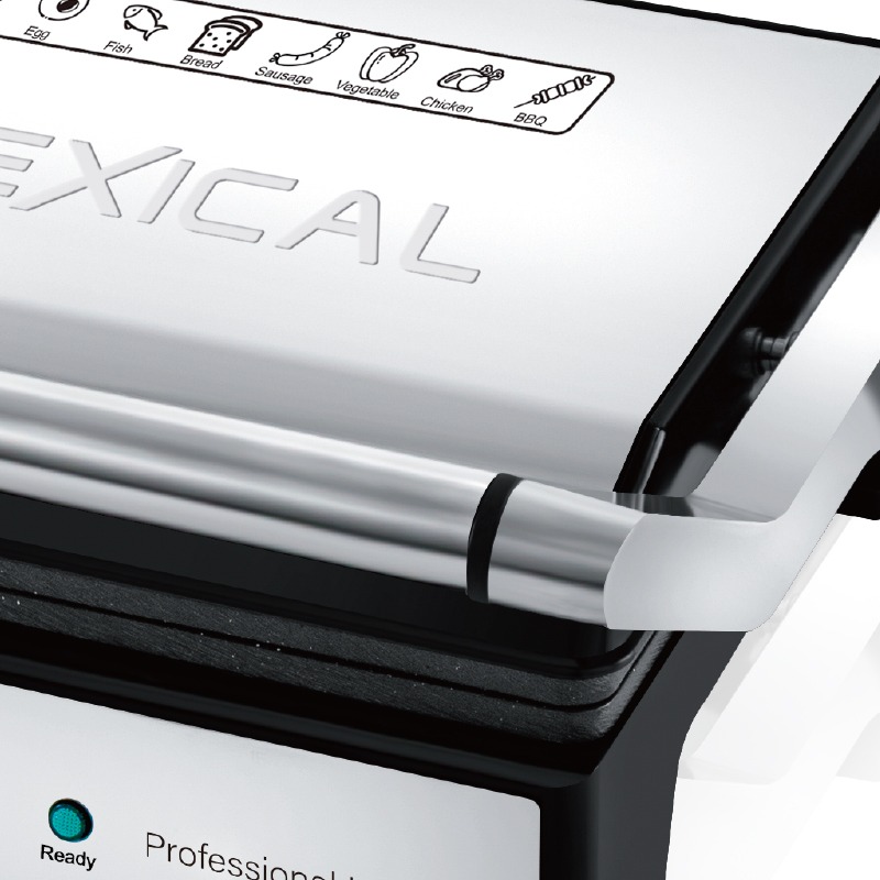 Appareil de Cuisson Panini LSM-2570 Lexical 2000W — عرض الصورة 2