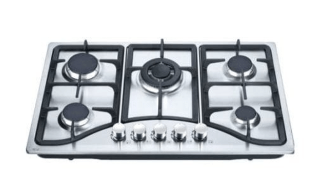 Plaque de cuisson Galaxy Naturel 5 Feux inox Fonte