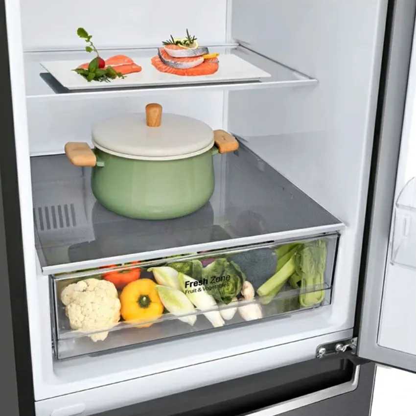 Réfrigérateur Combiné LG 341L NoFrost Silver GW.B459NLLM — Afficher l'image 7