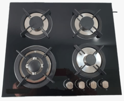Plaque de cuisson Galaxy Naturel 4 Feux Verre Fonte