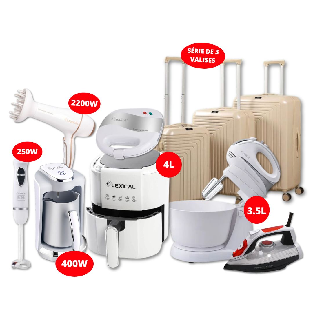 Pack Mariage Électroménager Blanc R-1005