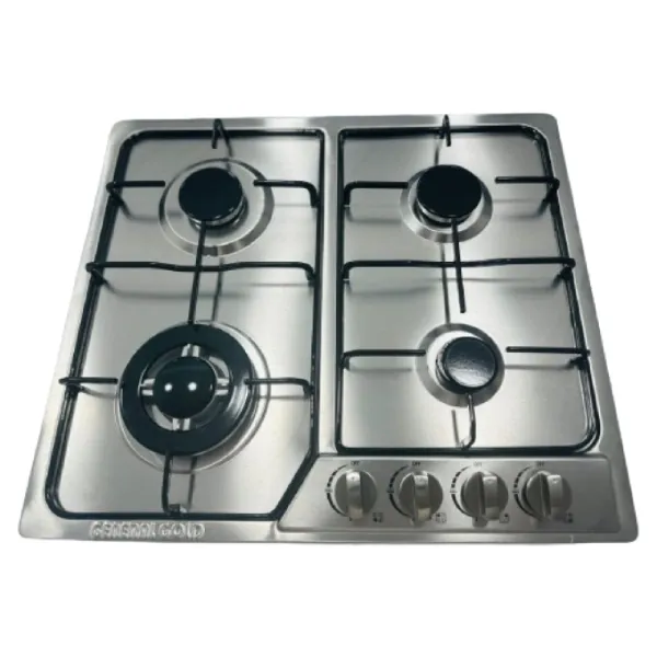 Plaque de cuisson à gaz GENERAL GOLD GG-S52704 4 Feux Inox Métal